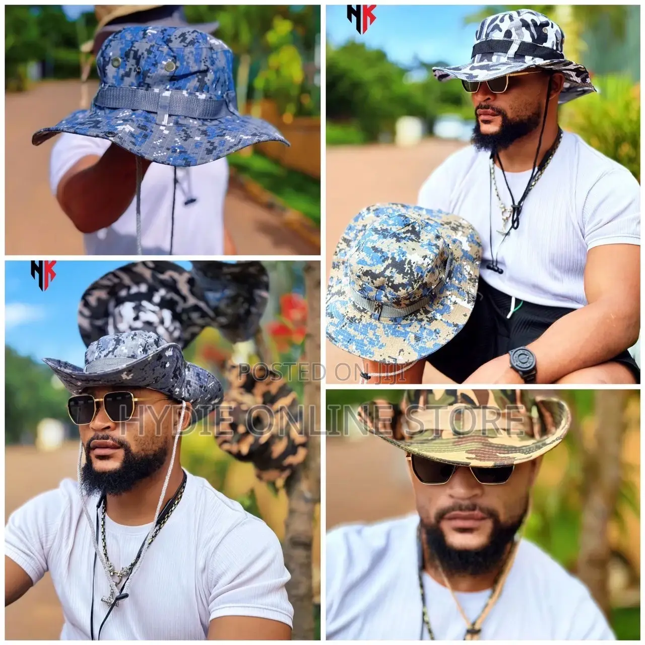 Round Tourist Hats