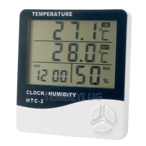 Digital Hygrometer, Thermometer Alarm Clock, Humidity