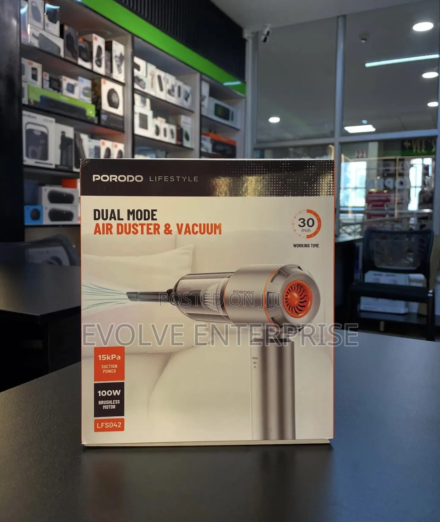 Porodo Lifestyle Dual Mode Air Dust Vacuum