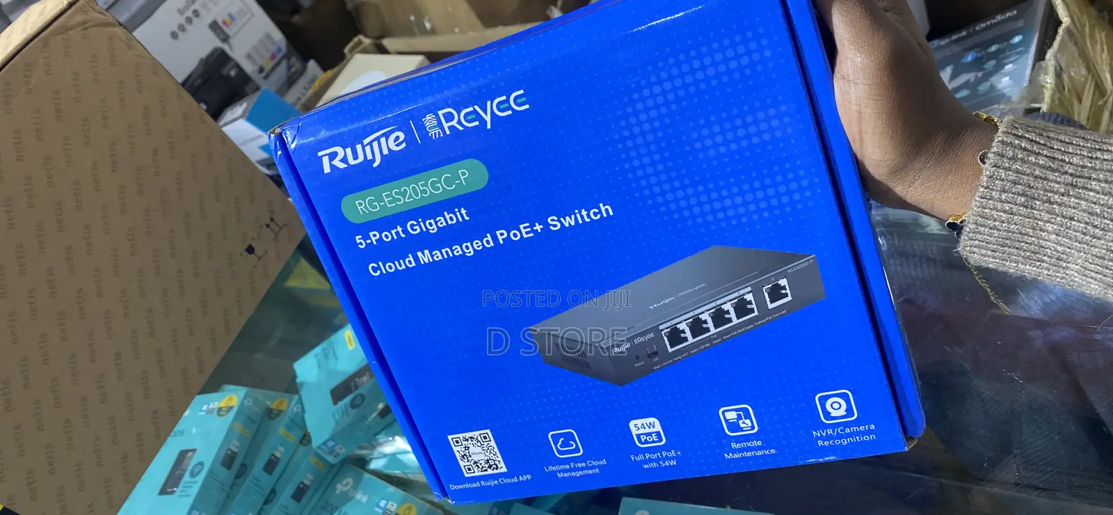 Ruijie Reyee Rg-Es205gc-P 5port Gigabit Managed Poe Switch