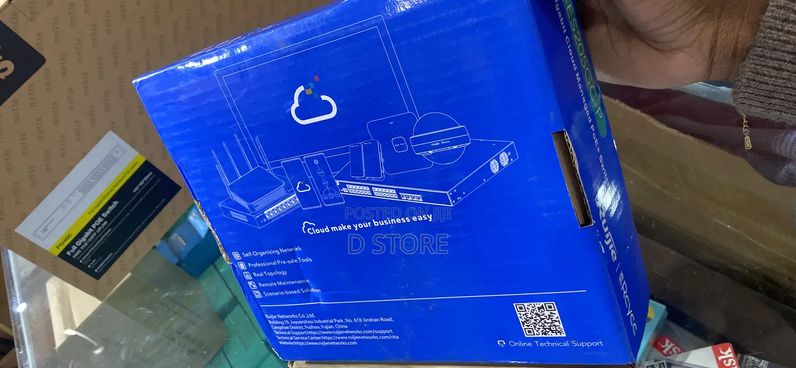 Ruijie Reyee Rg-Es205gc-P 5port Gigabit Managed Poe Switch