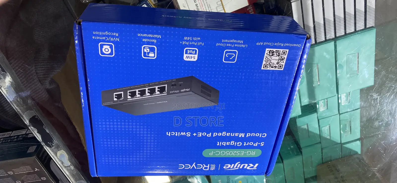 Ruijie Reyee Rg-Es205gc-P 5port Gigabit Managed Poe Switch
