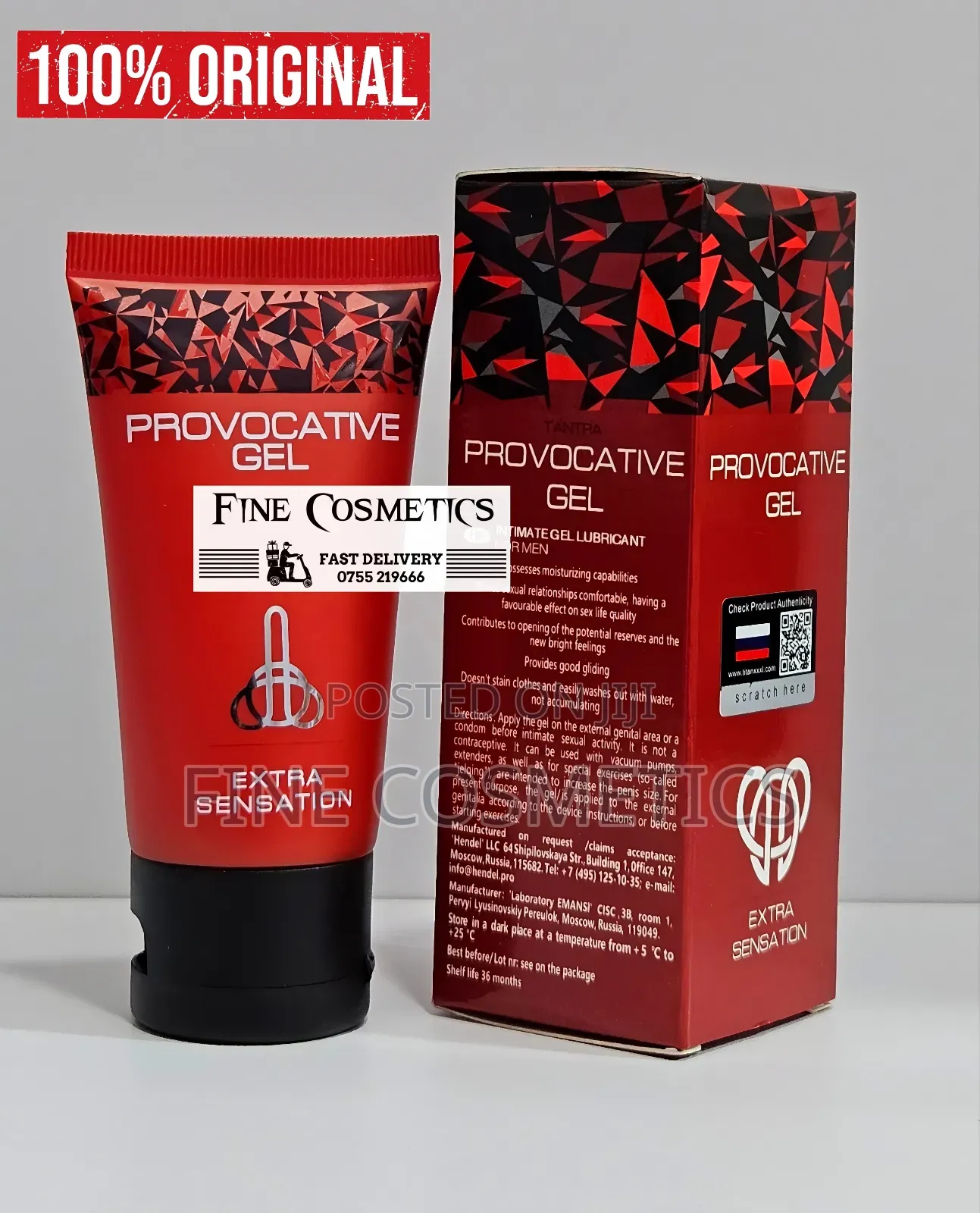 Original Titan Gel Provocative Magic Men Penis Enlargement