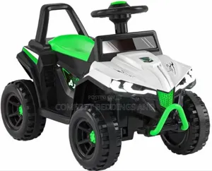 Photo - Steering Rechargeable Car Green