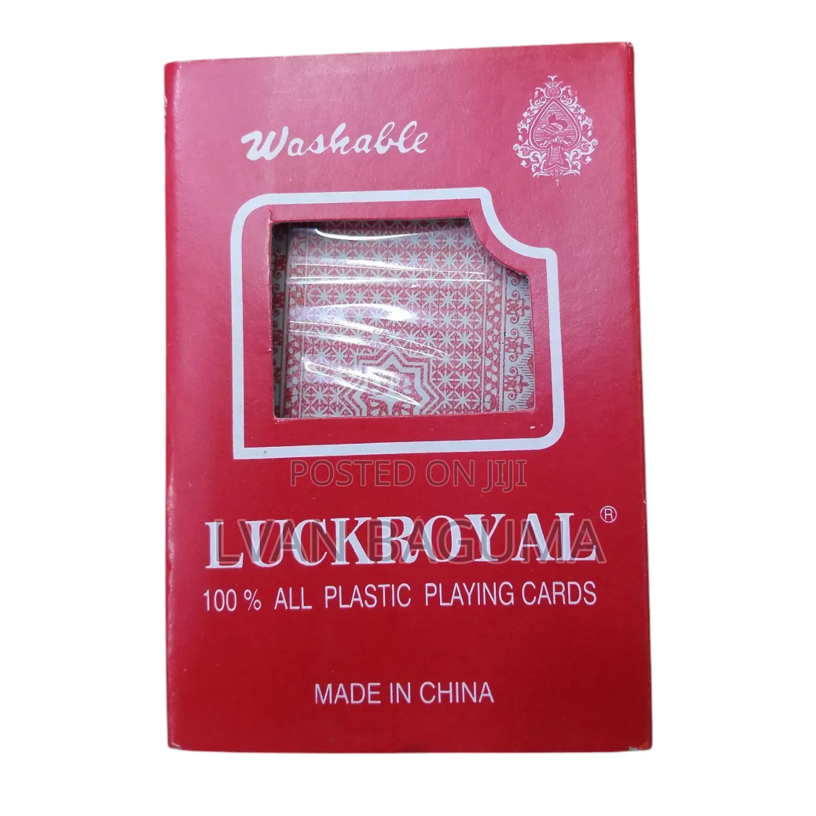 100% Plastic Playing Cards / Poker (Matatu) - Washable