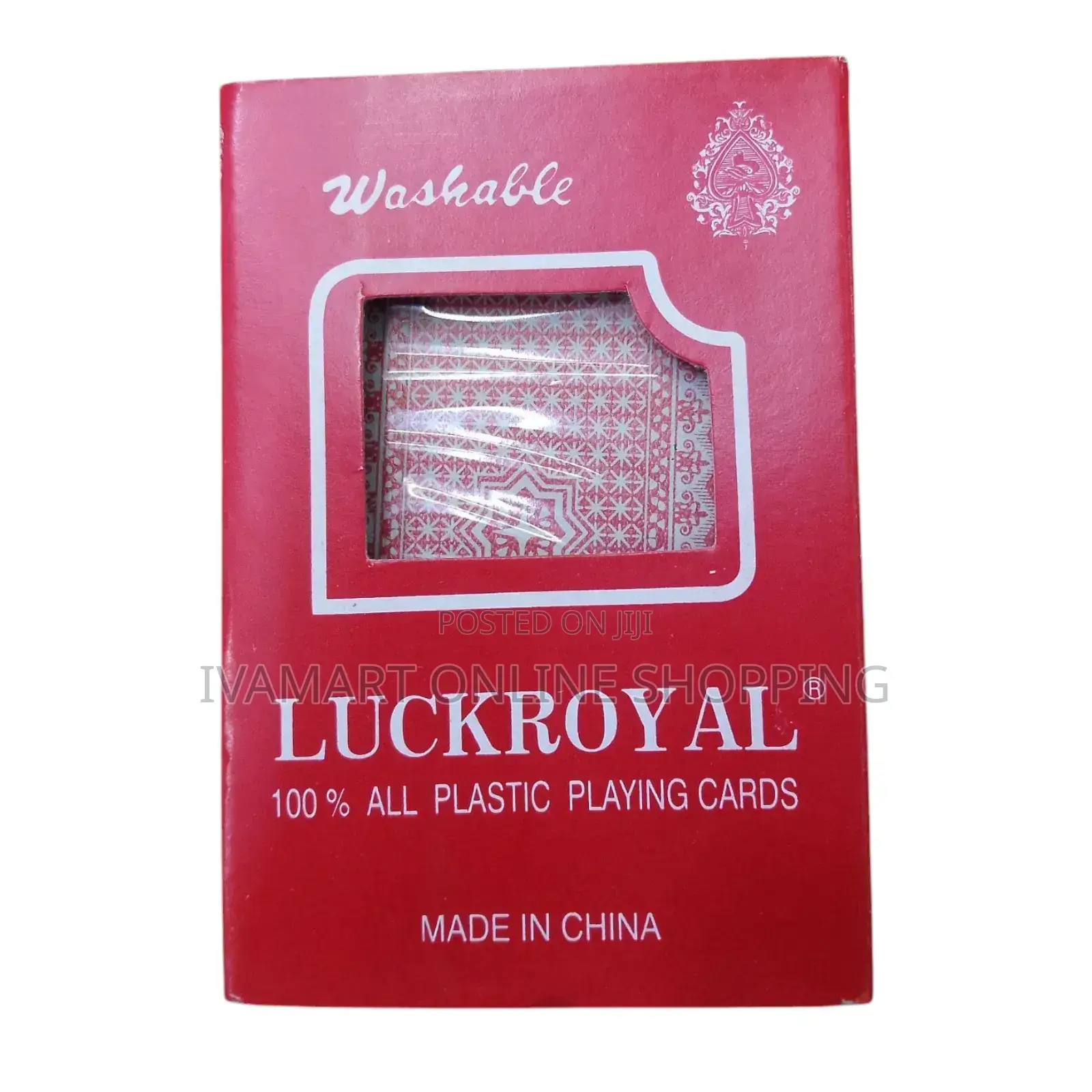 100% Plastic Playing Cards / Poker (Matatu) - Washable