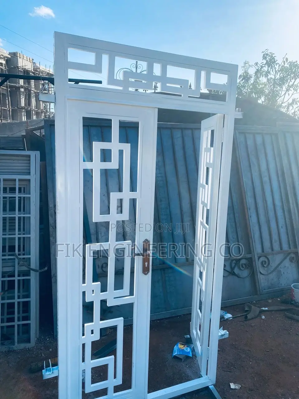 Steel Door Is