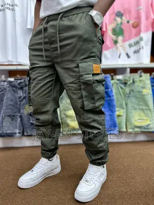 Army Green Cargo Pants Available