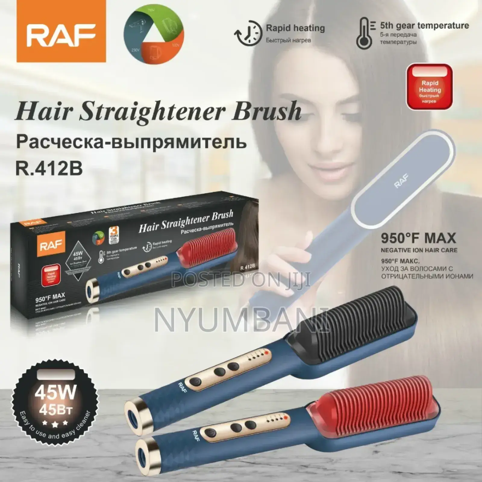 Raf Hair Straightener