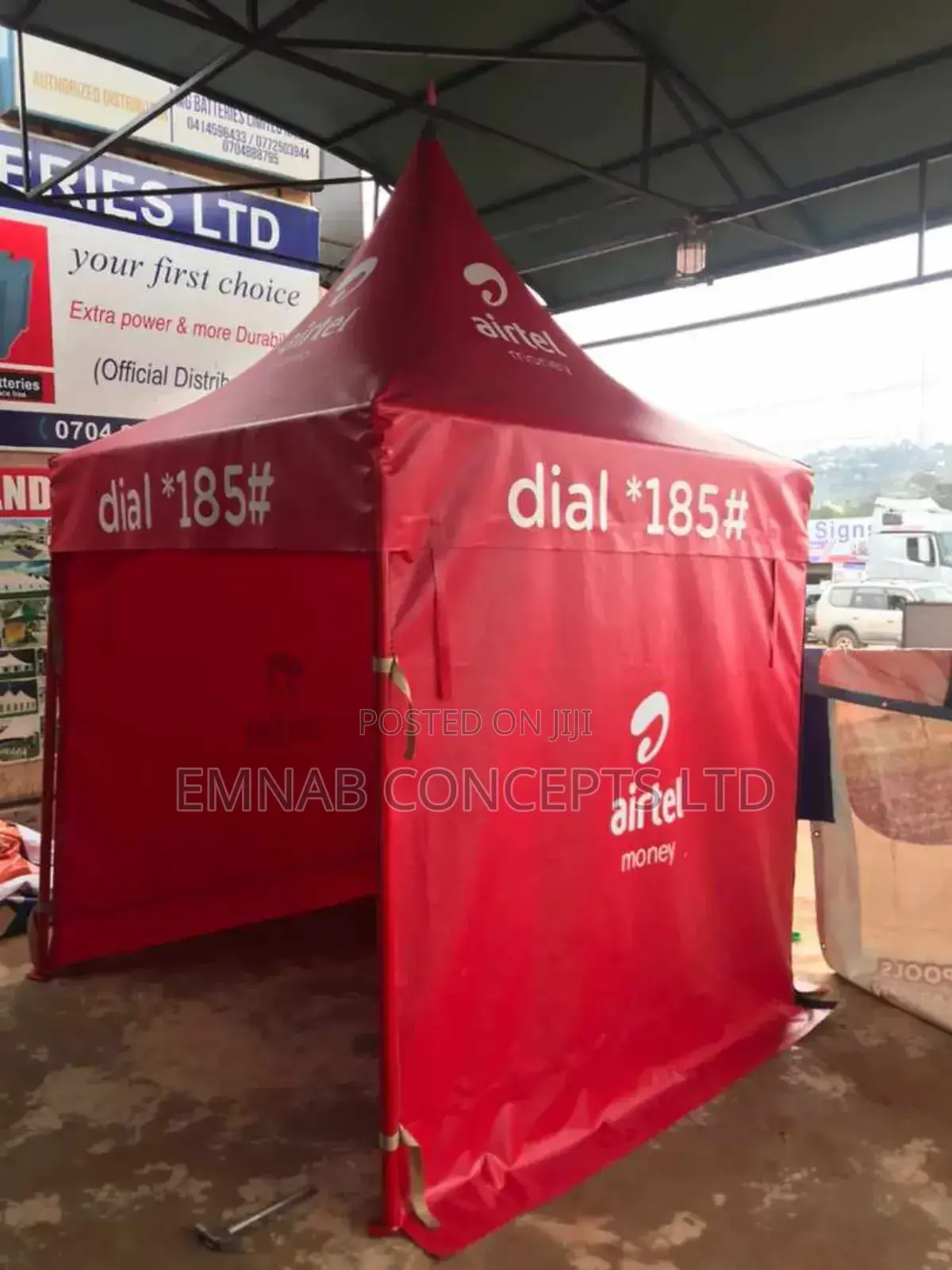 Portable and Printed Tent