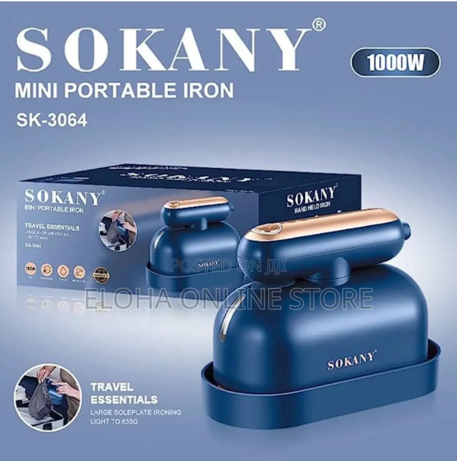 Sokany Mini Portable Iron Sk-3064