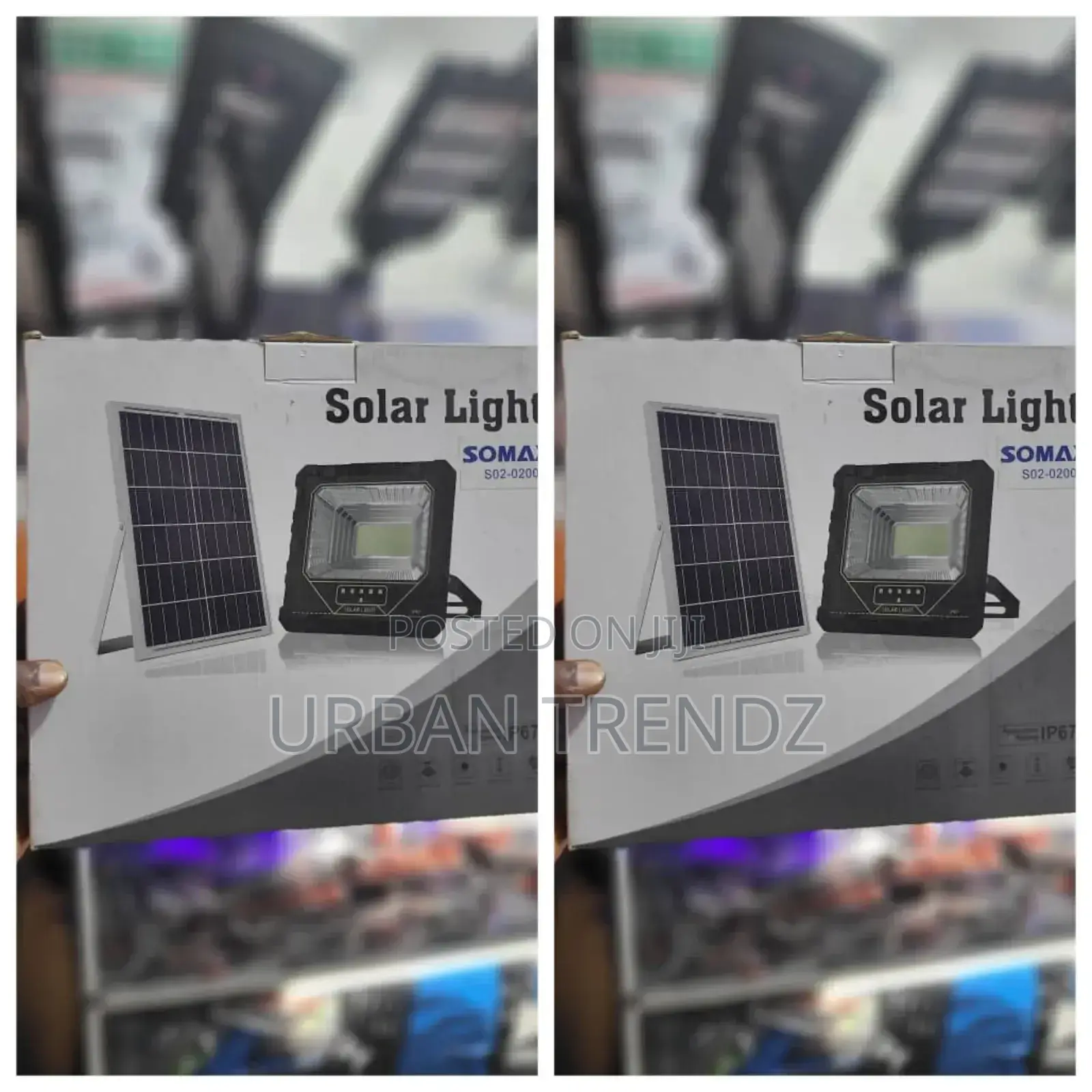 Solar Light Somax S02-0200 Model With Ip67