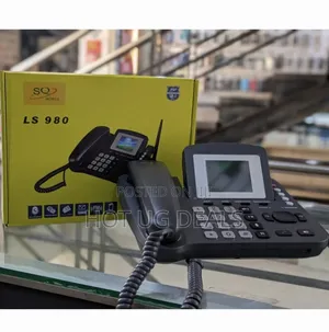 Sq Mobile 980 Dual Sim Gsm Wireless Landline Desktop Phone