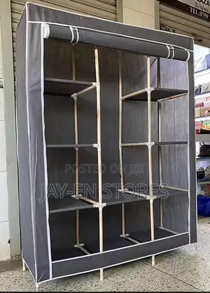 Black Wooden Closet