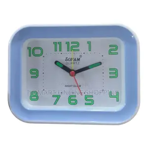 Sonam Table Alarm Clock - Analog
