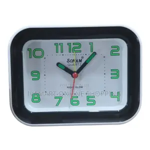 Sonam Table Alarm Clock - Analog