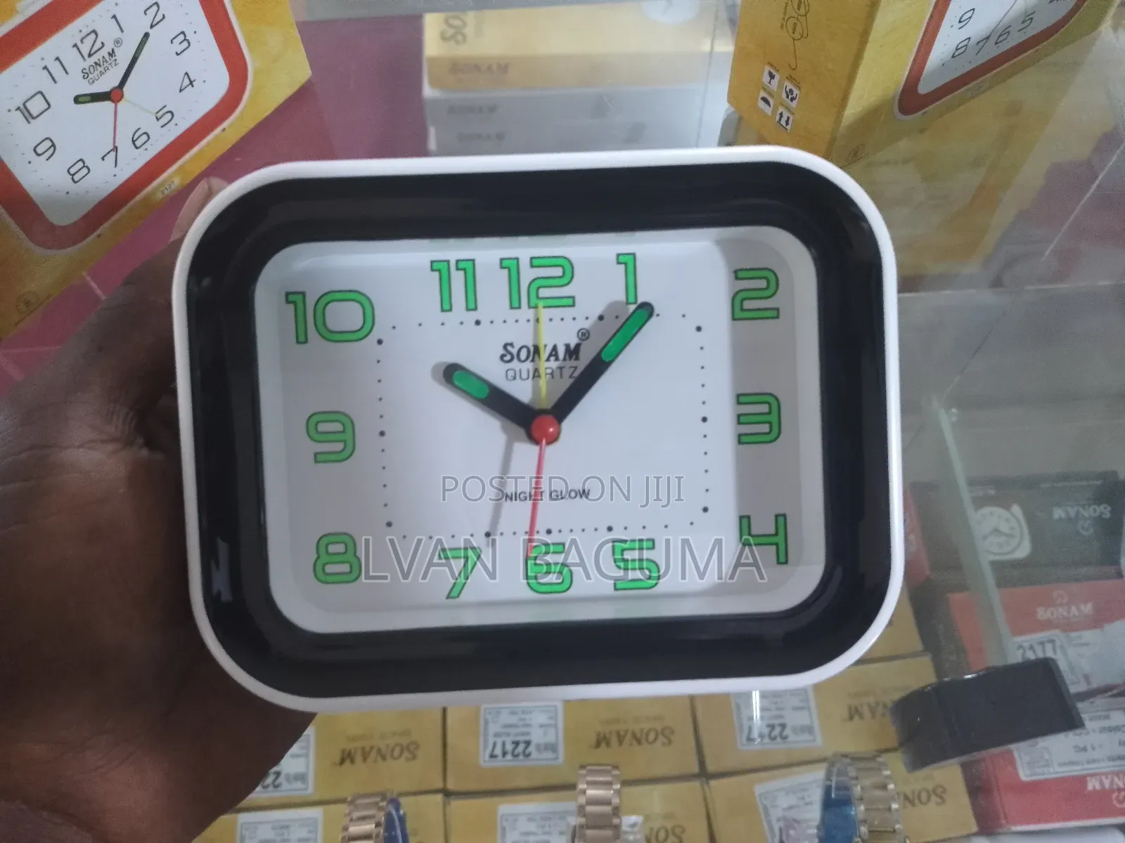 Sonam Table Alarm Clock - Analog