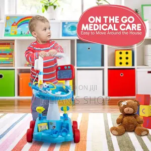 34pcs Kids Doctor Workstation