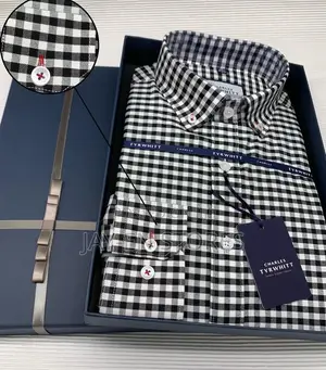 Black and White Checked Shirt