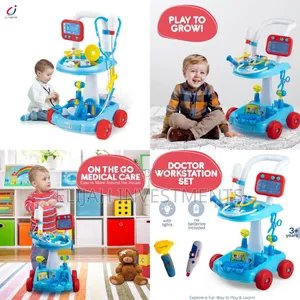 34pcs Kids Doctor Workstation