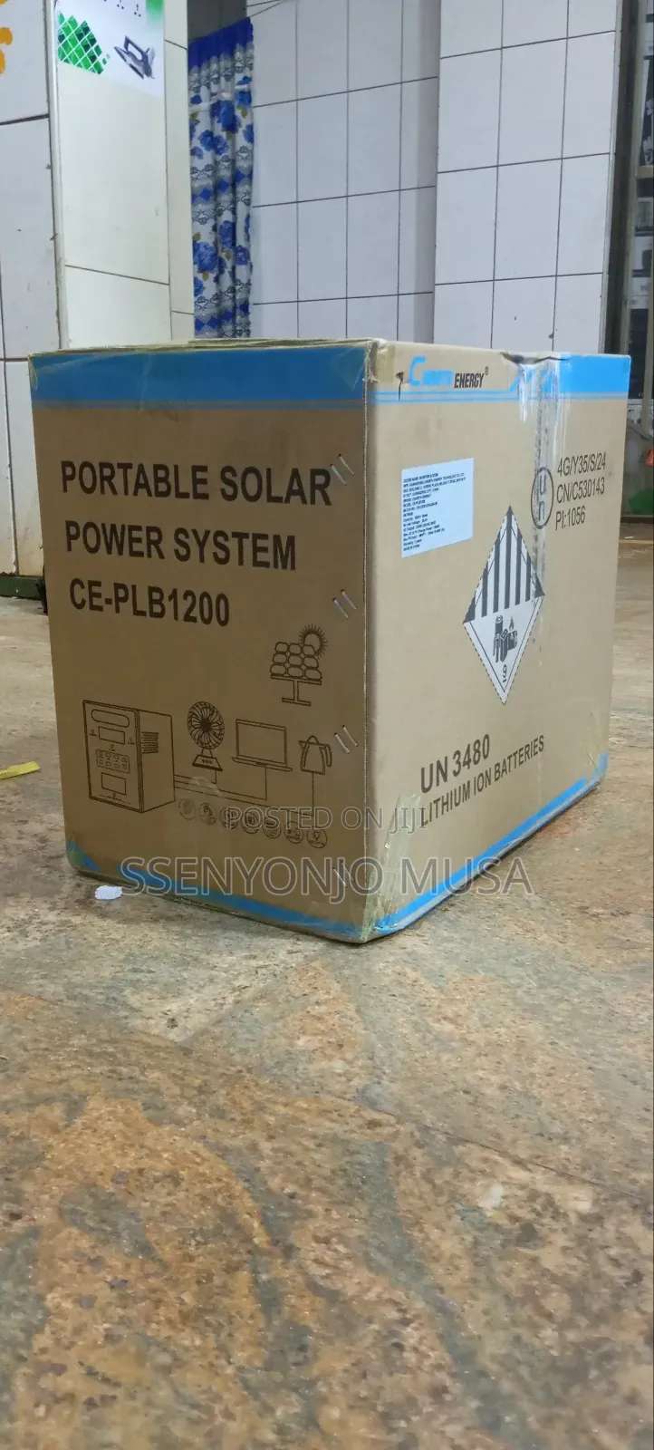 Portable Power Station 1500wh Ce-Plb1200 With Dc Ac Outputs