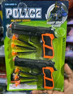 2pcs Kids Military Blaster Pistol Toys
