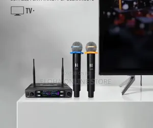 Classic Duo Wireless Uhf Karoake Microphones