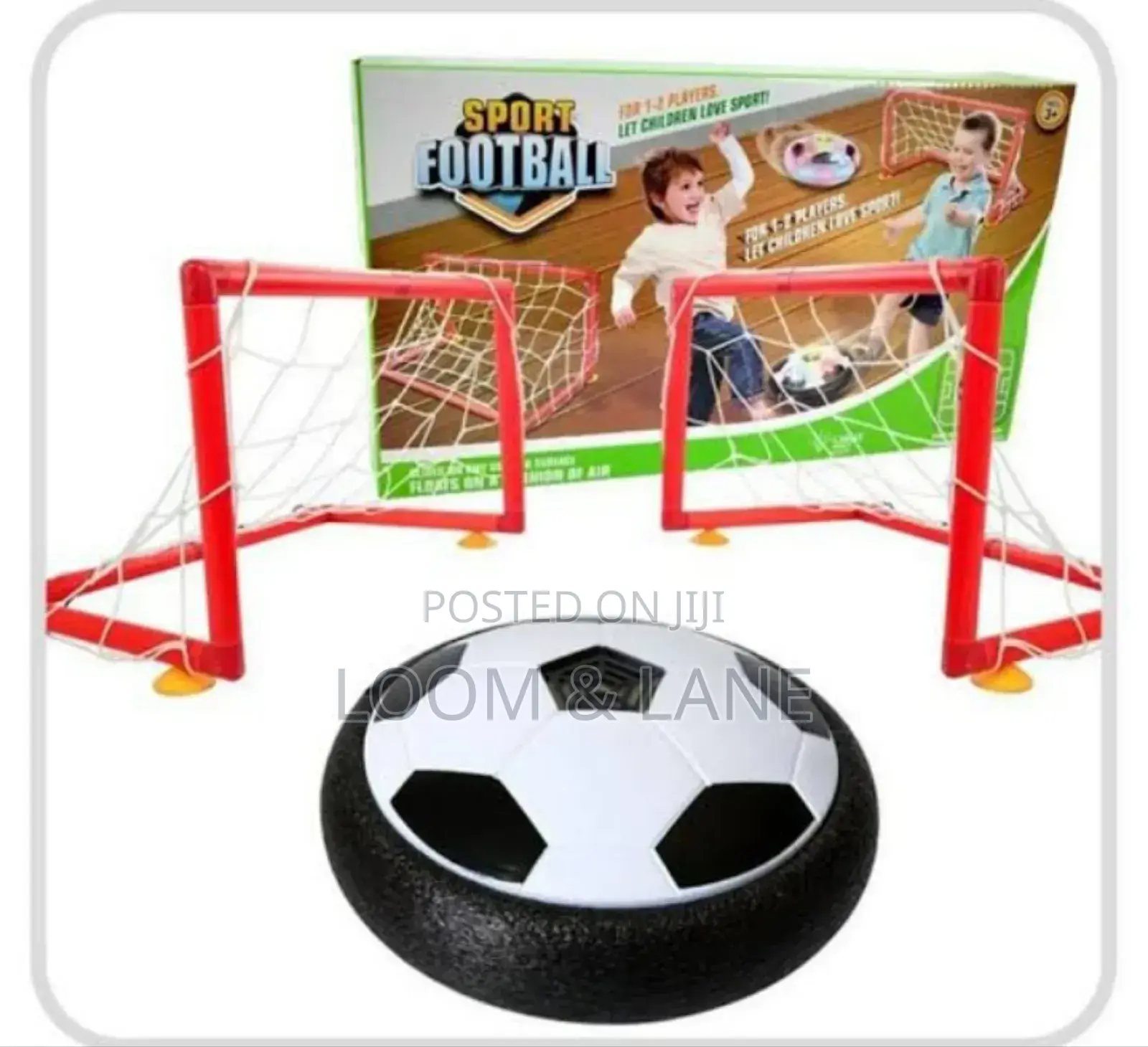 Toddler Football Goal Hover Ball Led Soccer Little Sports