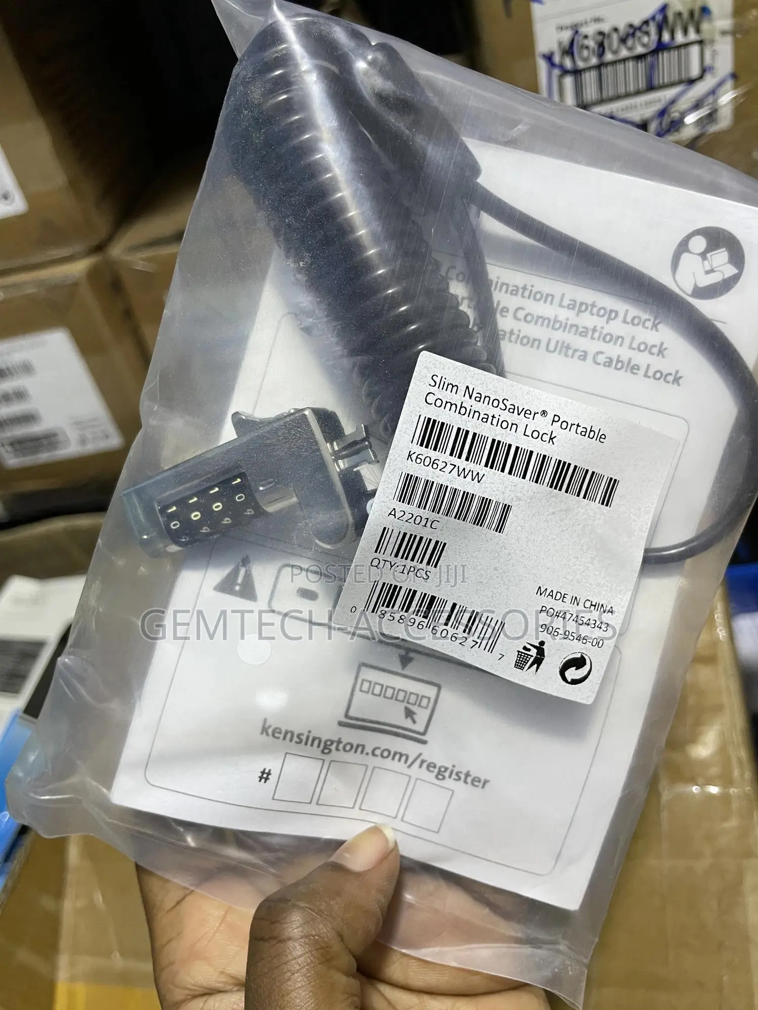 Kensington Nano Saver Combination Lock