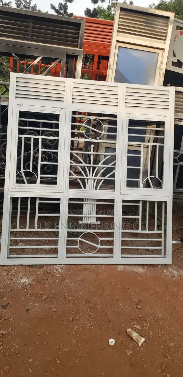 White Awning Window