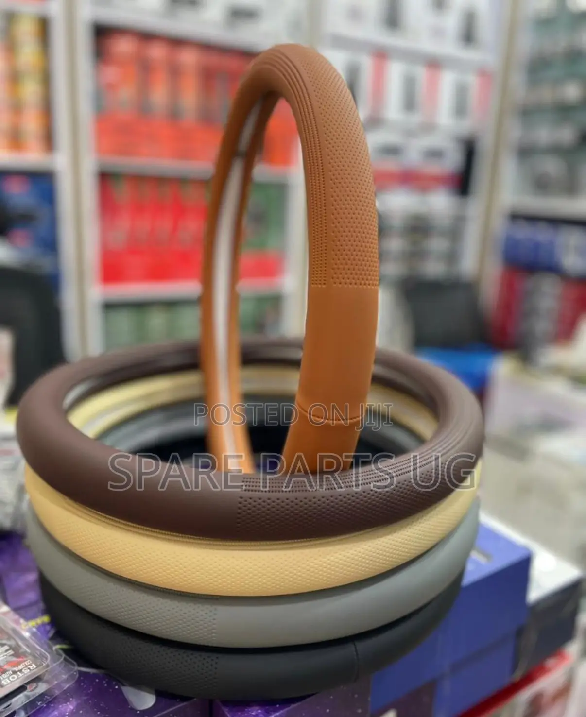 Pure Leather Steering Wheel Covers