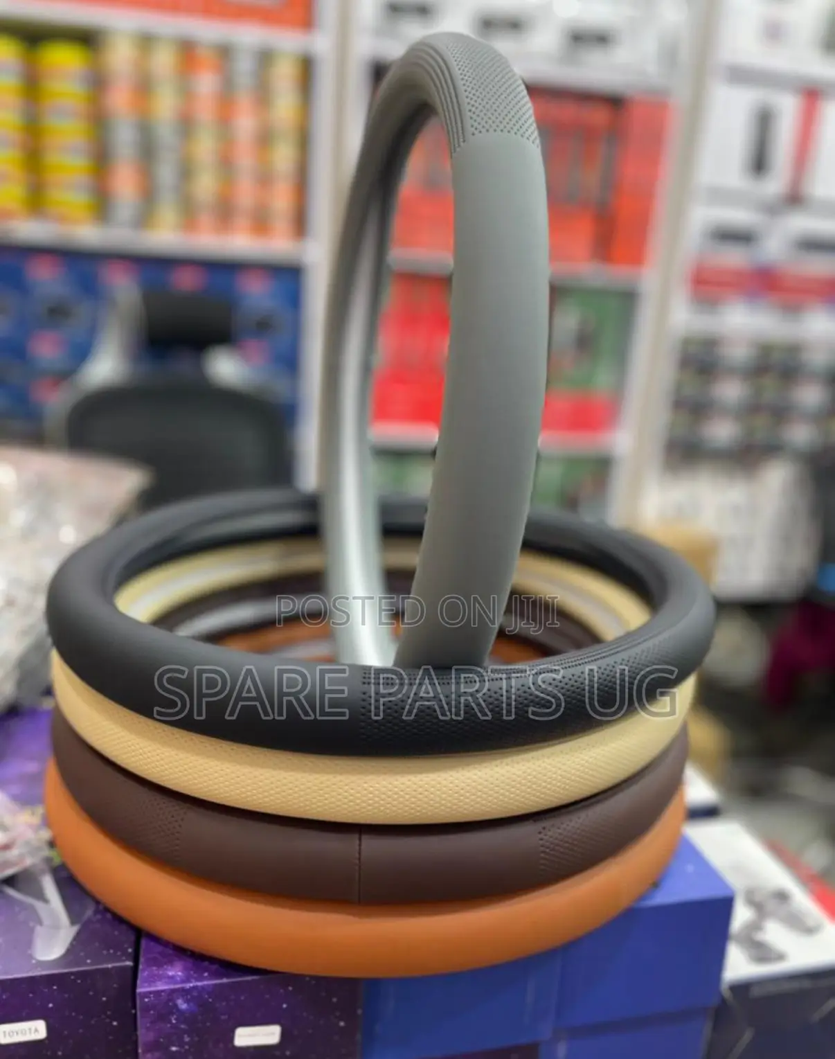 Pure Leather Steering Wheel Covers