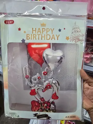 Happy Birthday Foil Balloon Bouquet