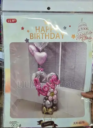 Happy Birthday Foil Balloon Bouquet