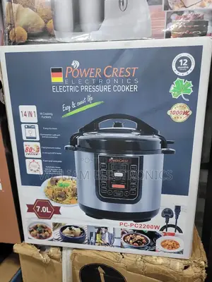 Power Crest Electric Pressure Cooker 7l