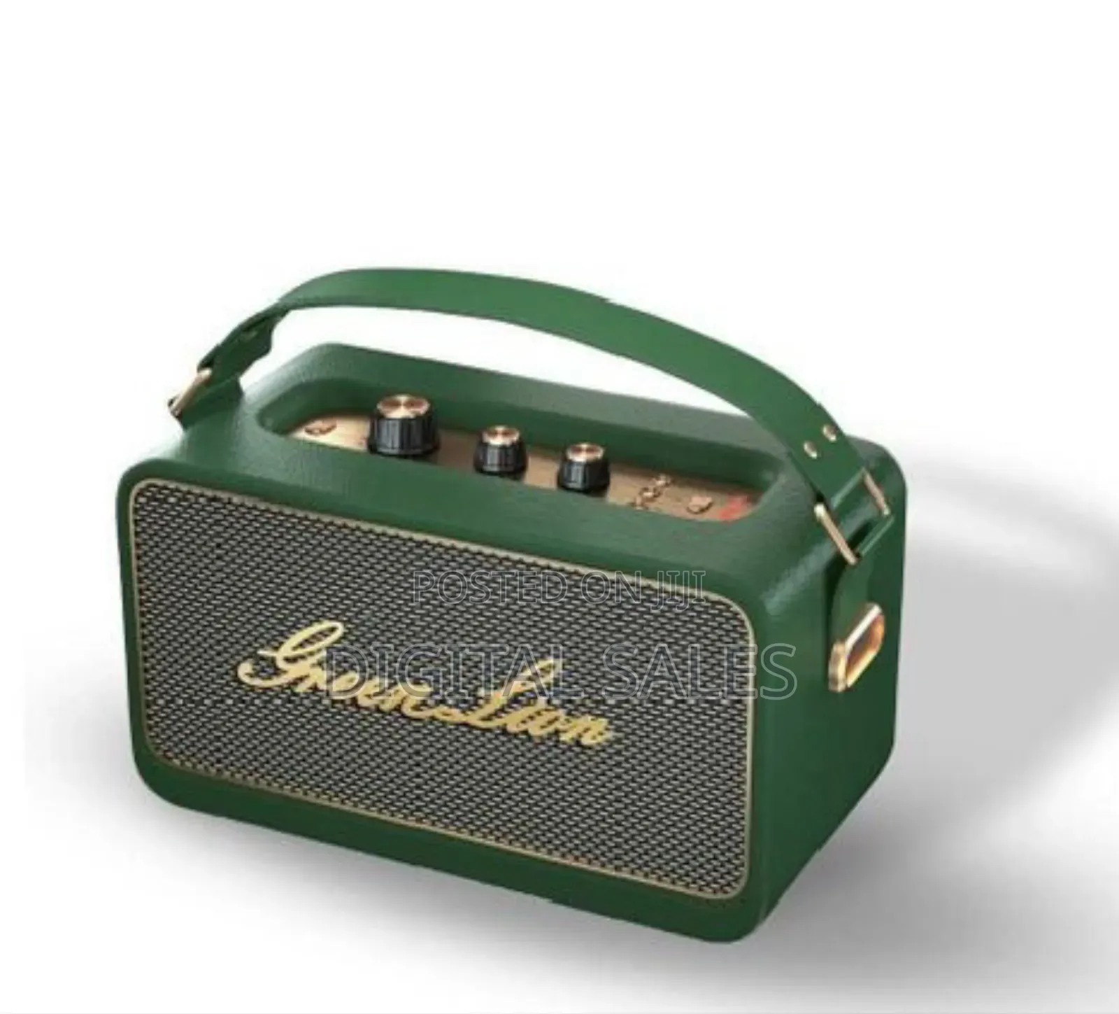 Green Lion Classic Sound Stereo Speaker- Green