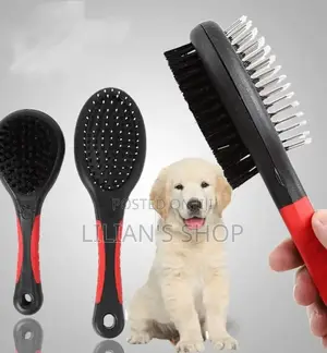 Double-Sided Pet Grooming Brush