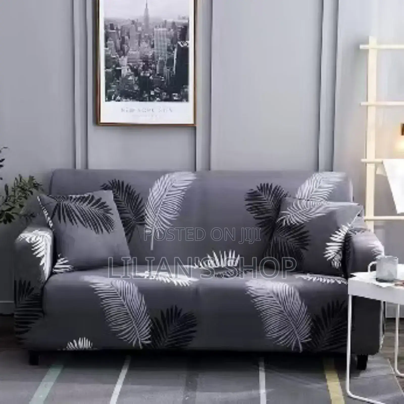 Universal Stretchable 3.2.1 Elastic Sofa Covers for L Shape