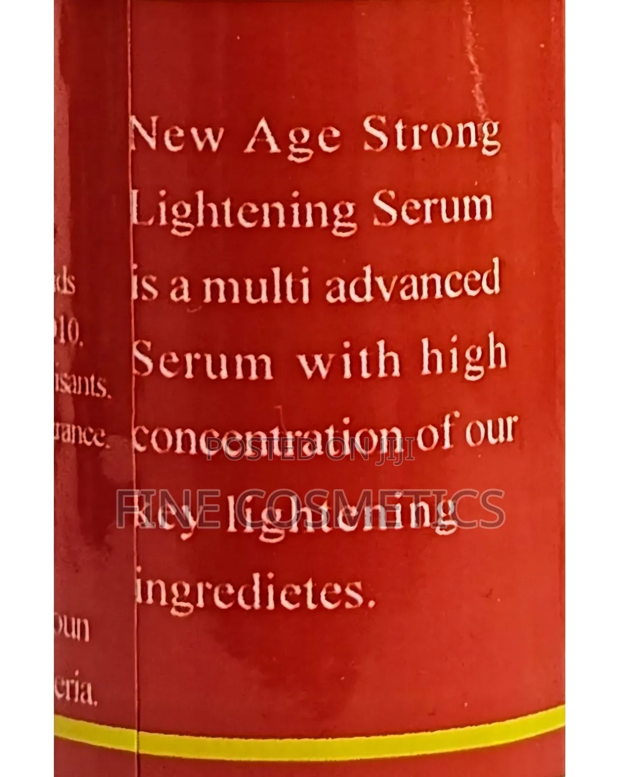 New Age | Latest Strong Lightening Face and Body Serum