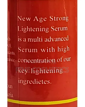 New Age | Latest Strong Lightening Face and Body Serum