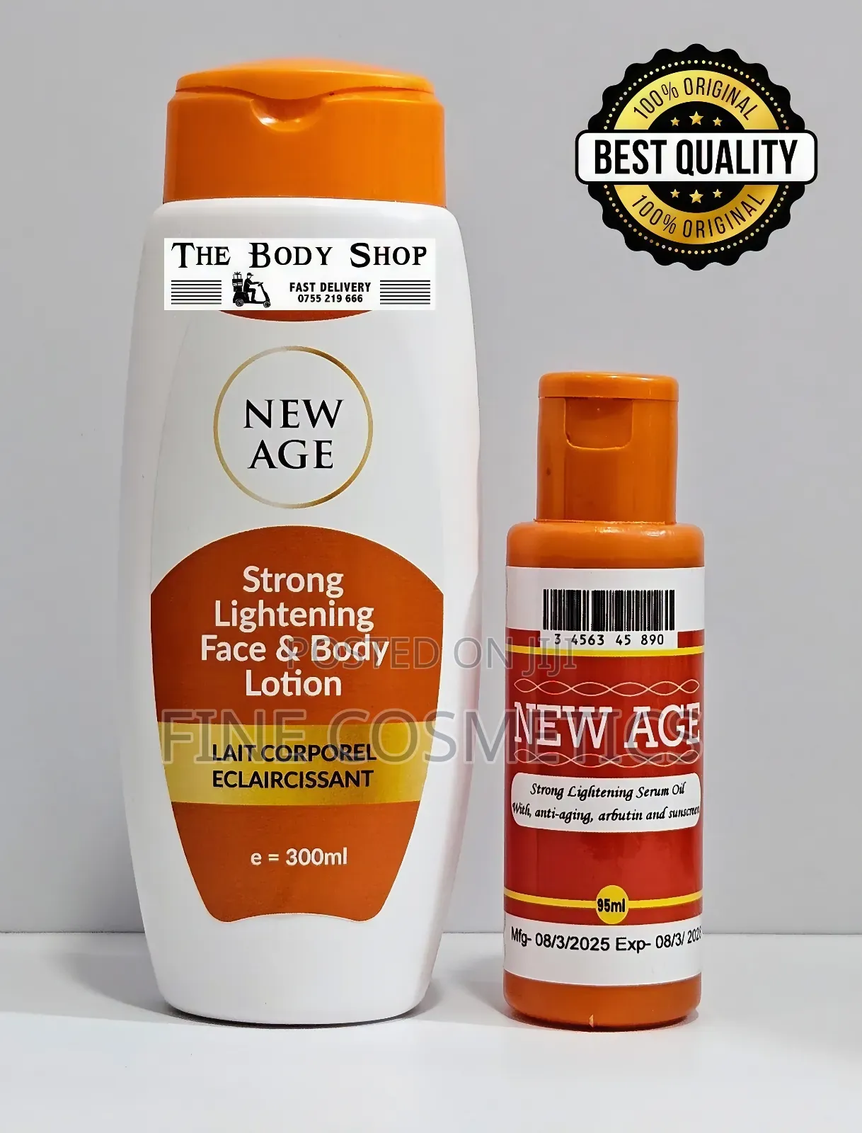 New Age | Latest Strong Lightening Face and Body Serum