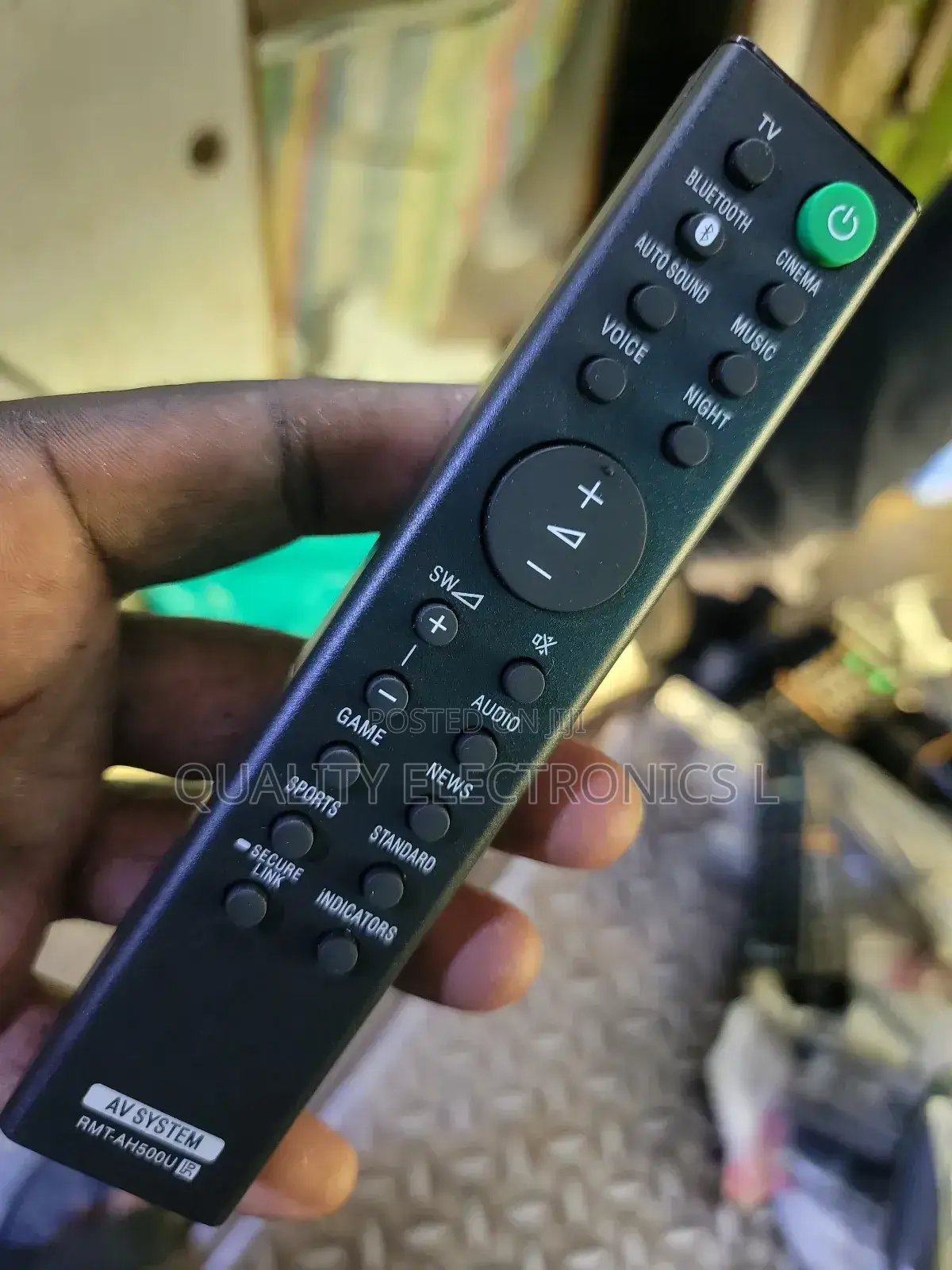 Remote for Sony Hometheater Ah500u