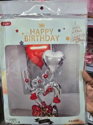 Happy Birthday Foil Balloon Bouquet