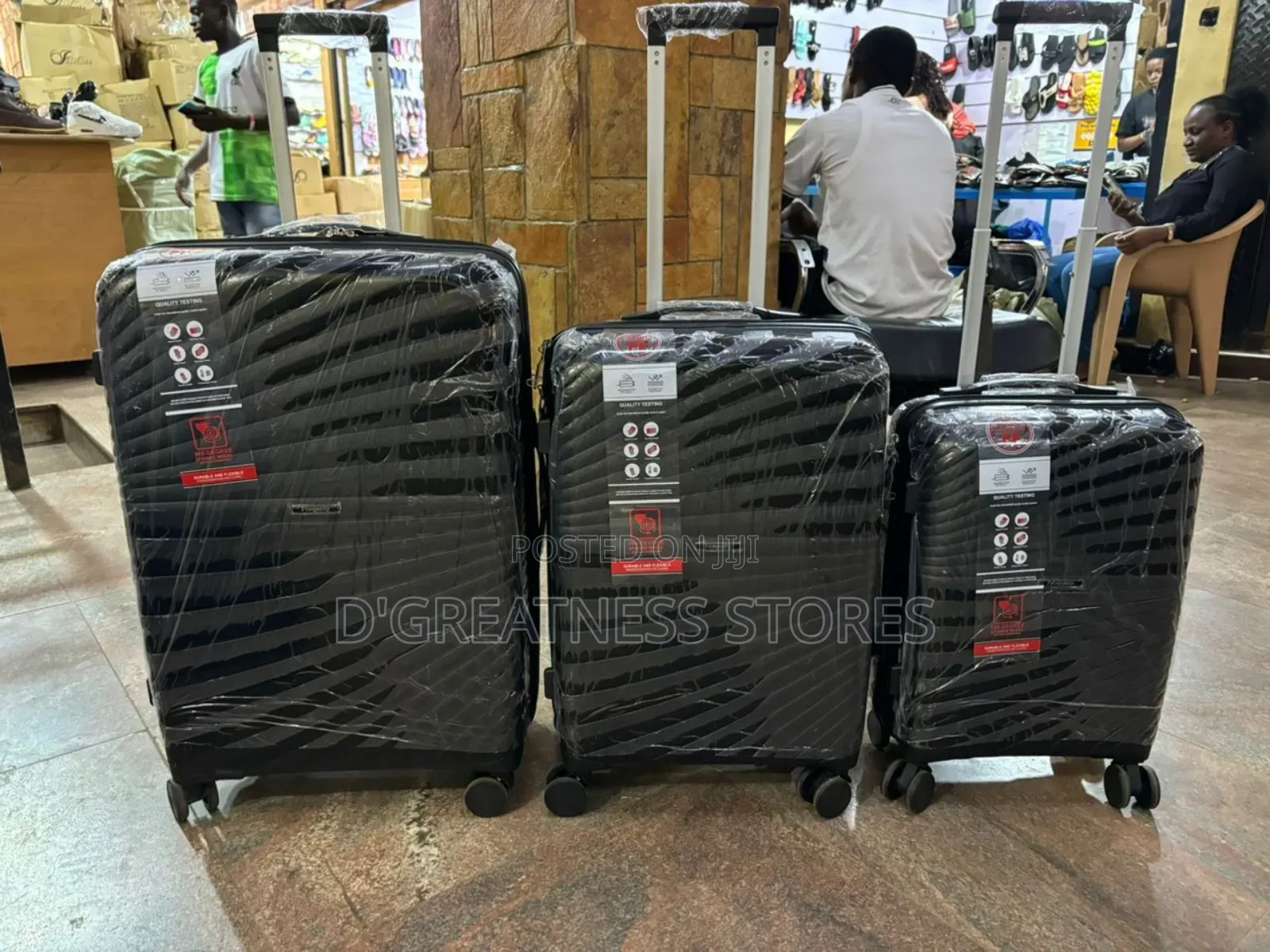 Travel Suitcases ( Plastic Material)