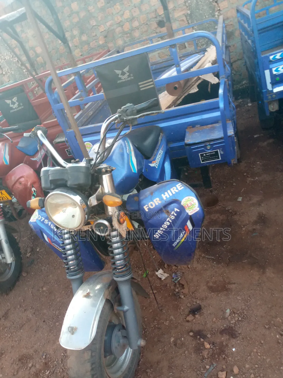 Zongshen ZS100-27 2023 Blue