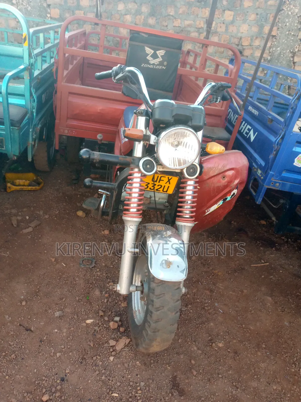 Zongshen ZS100-27 2023 Red