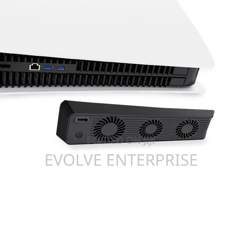 Porodo Gaming Ps5 Console Cooling Fan - Black