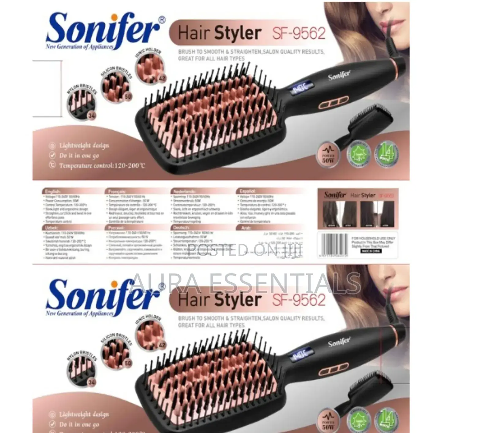 Hair Styler Sonifer Sf-9562