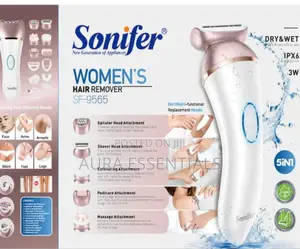 Waterproof Led Rechargeable Women Hair Removal Set
