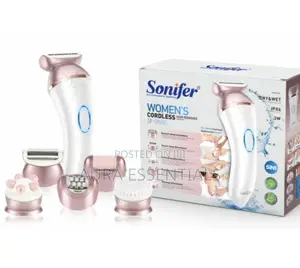 Waterproof Led Rechargeable Women Hair Removal Set